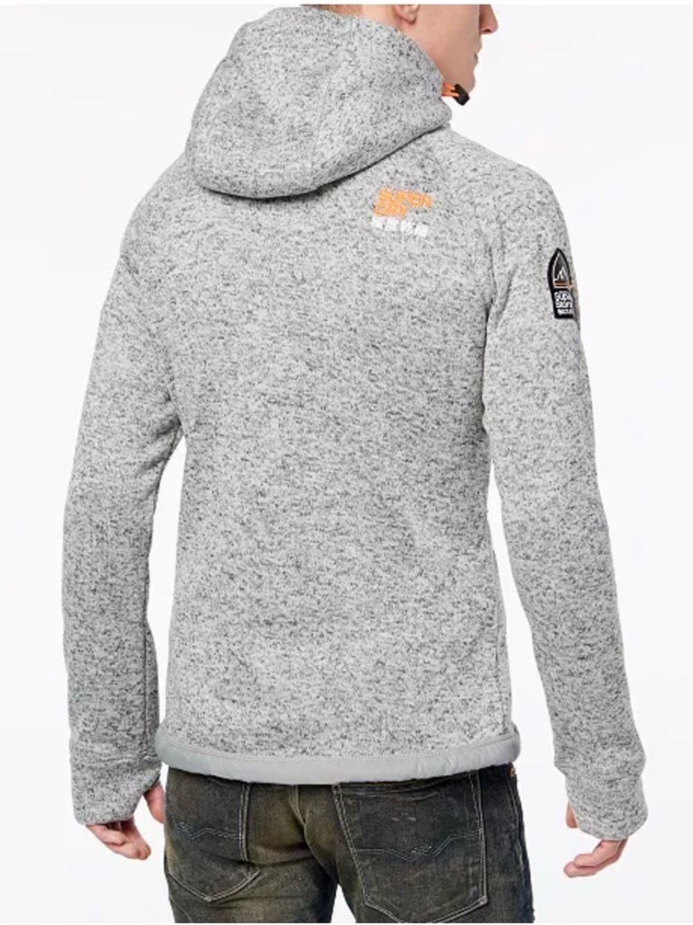 Superdry Men's Storm Double-Zip Hoodie Jacket Size XL - Picture 8 of 8